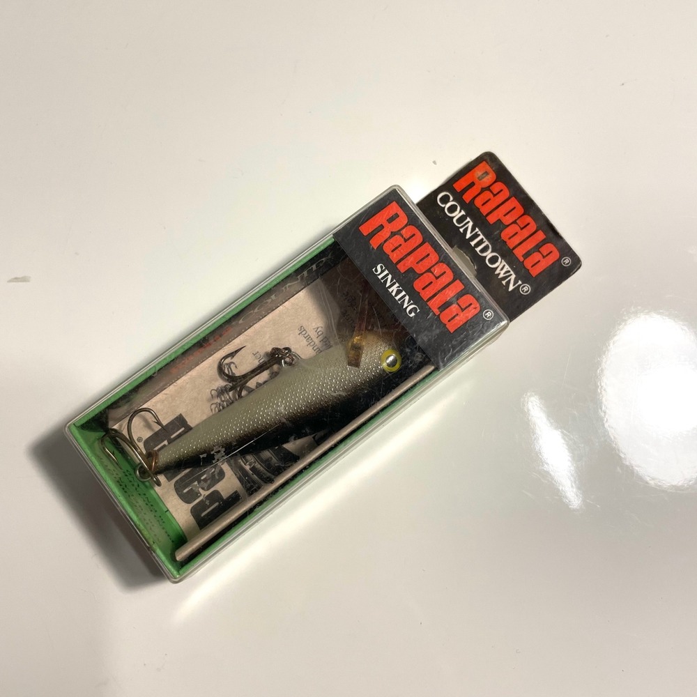 Vintage Rapala Countdown CD-7 Sinking Fishing Lure Silver 2 3/4"  Finland NEW‎